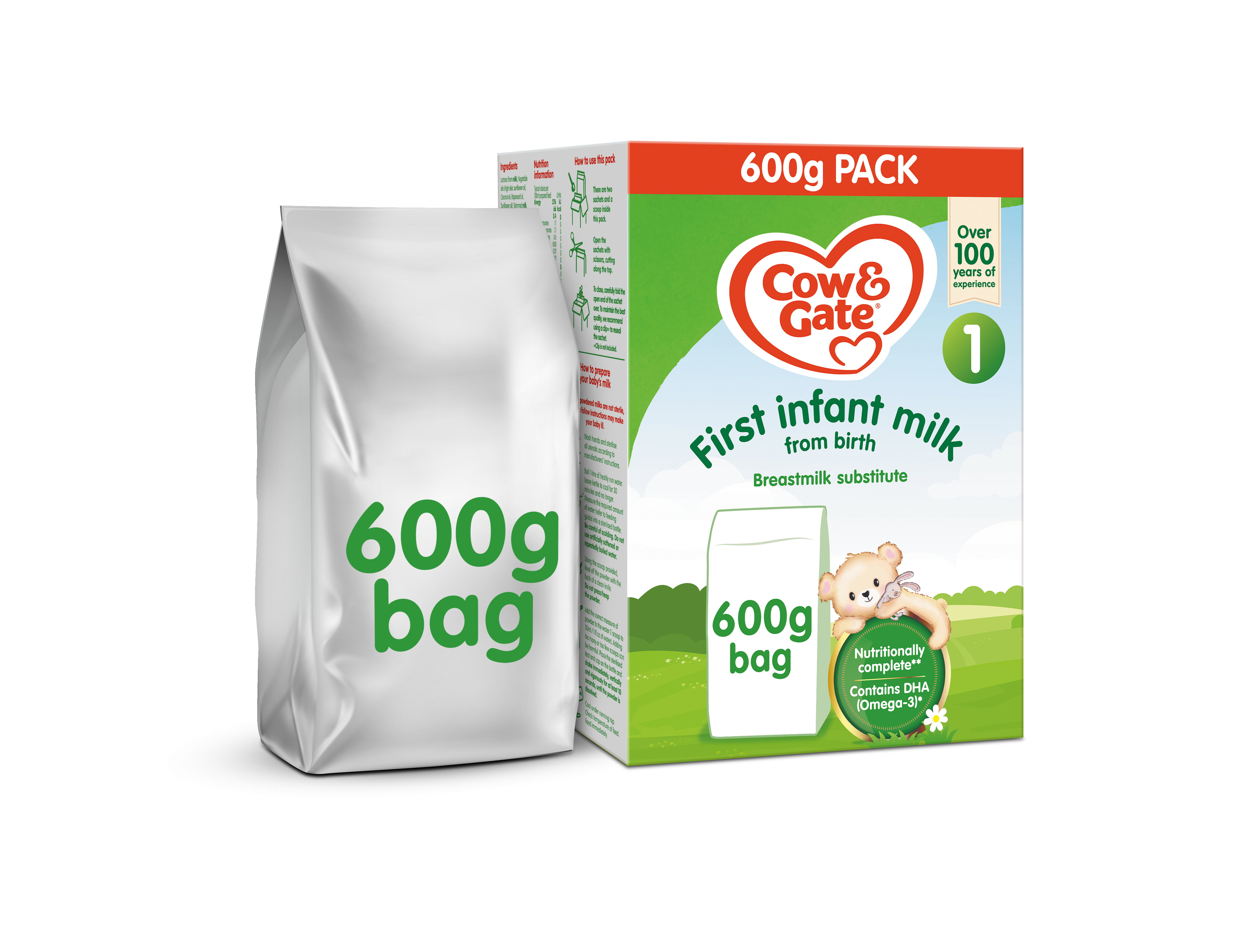 Cow & Gate First Infant Milk 600g
