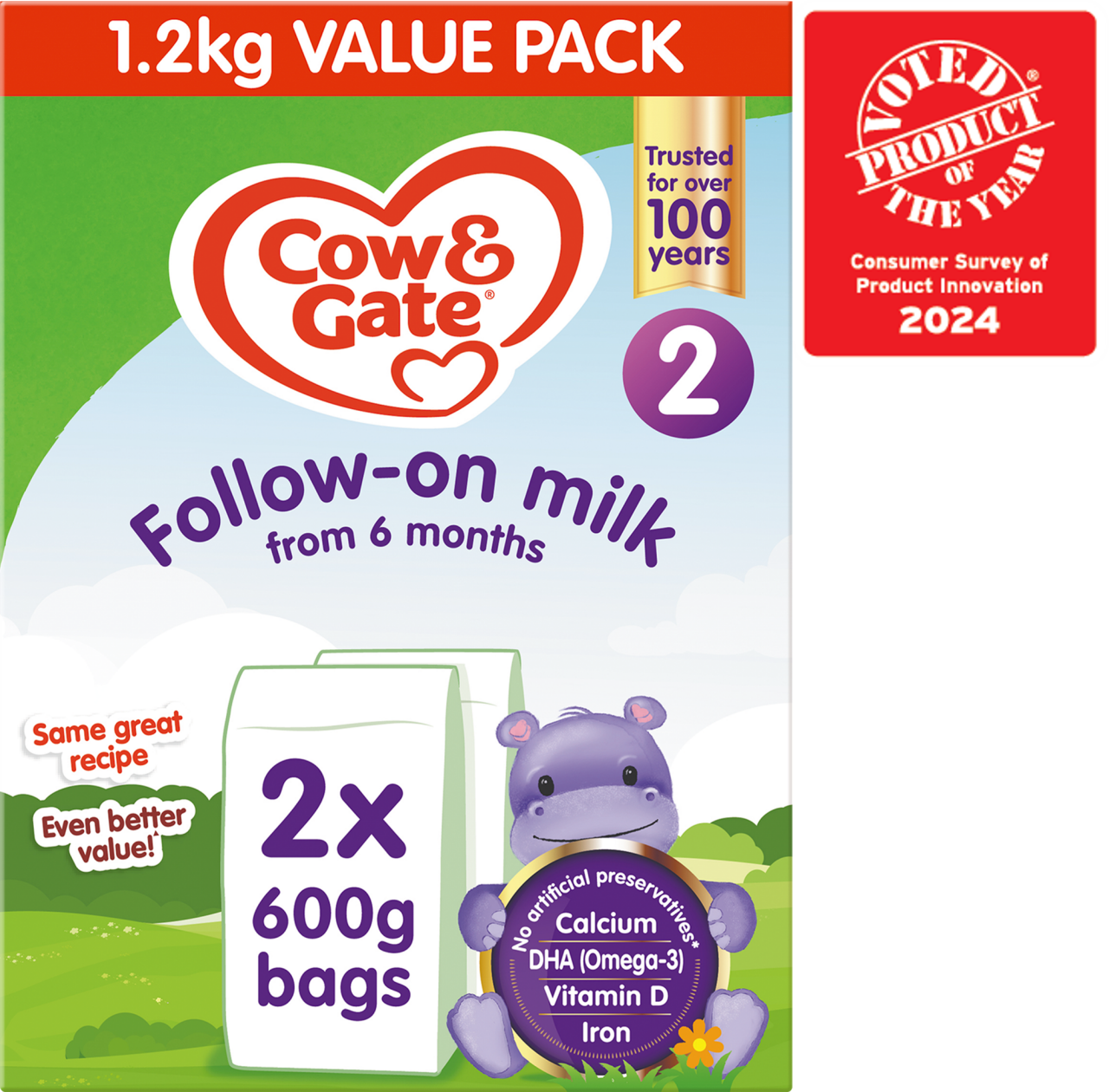 Follow-on Milk - Big Pack 2x600g